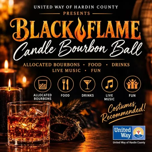 Tickets Still Available for United Way of Hardin County Bourbon Ball