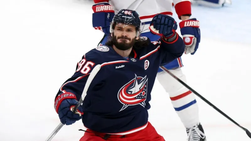 Blue Jackets top-scoring forward Kirill Marchenko signs with Maple Leafs: agent