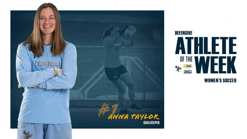 Taylor chosen G-MAC, NCCAA Defensive Athlete of the Week
