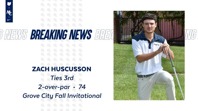 Men's Golf places fourth at the Grove City Fall Invitational