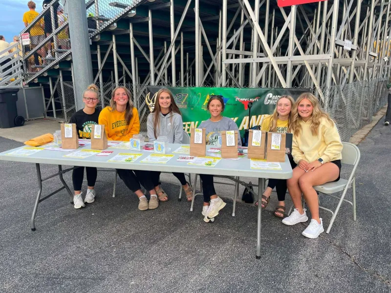 Evergreen FFA Raises Over $1,000 For Pediatric Cancer