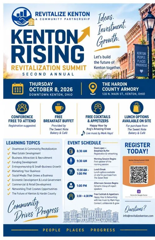 Kenton Rising Revitalization Summit Set for October 8