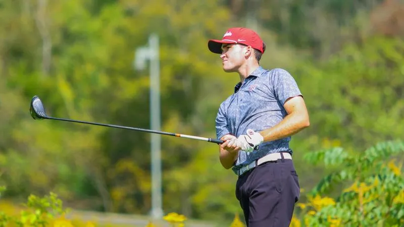Men's golf competes at Crossroads Cup