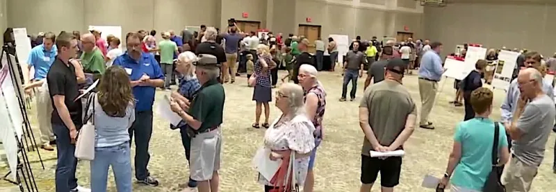 Hoagland Residents Rally Against Proposed I&M Transmission Route