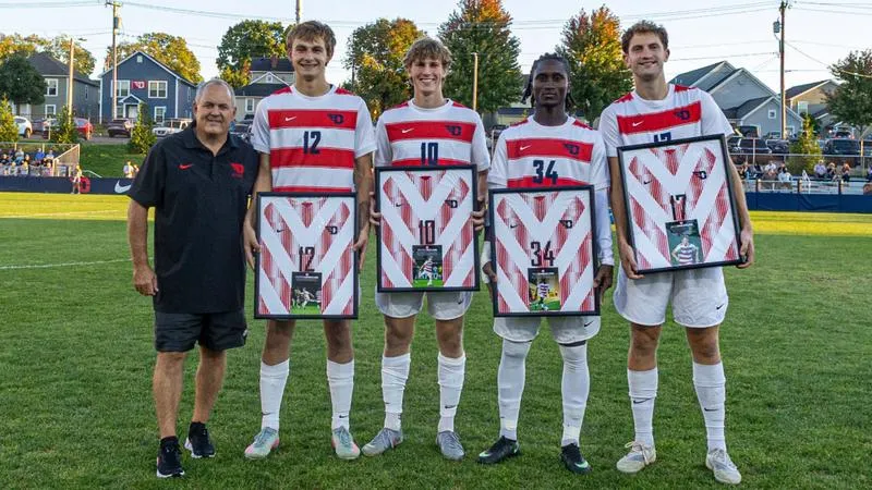 #UDMSOC Shuts Out Visiting Bluffton, 6-0, On Senior Night