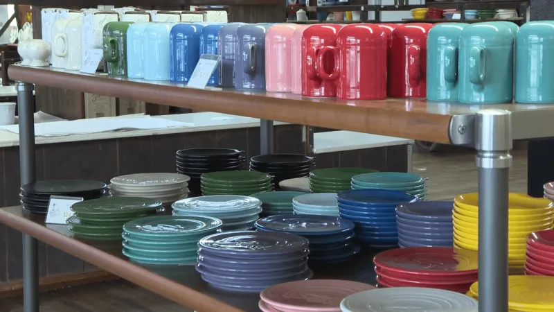 Fiesta tableware marks 90 years of colorful production in West Virginia plant