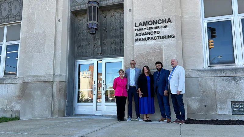 YBI Dedicates Lamoncha Family Center for Advanced Manufacturing