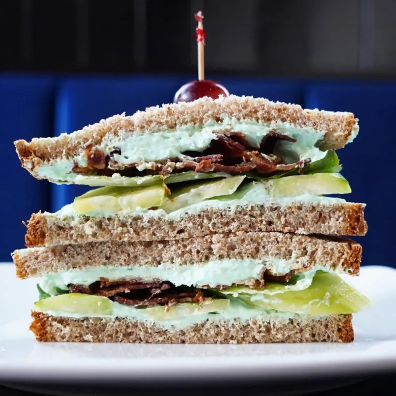 One of the 'best sandwiches in the country' is bright green, and only a day-trip from Columbus