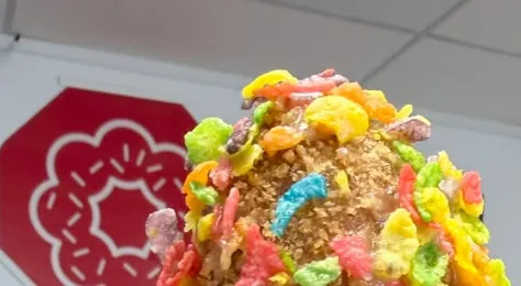 Fruity Pebbles corn dog now available in Columbus
