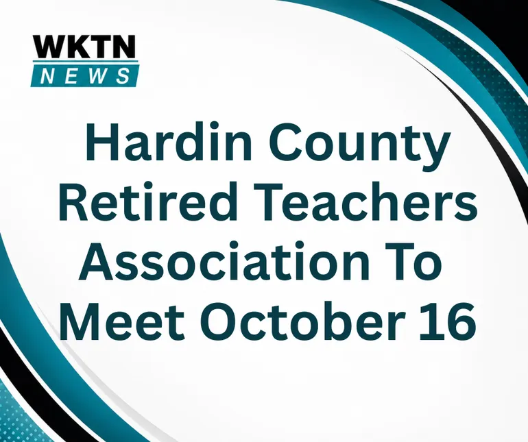 Hardin County Retired Teachers Association To Meet October 16