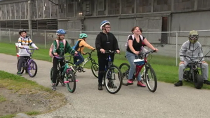 National Attendance Awareness Month wraps up with Warwood students' trail ride to school