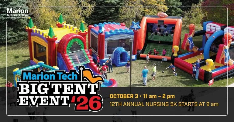 Marion Technical College Hosting Big Tent And Nursing 5K Saturday