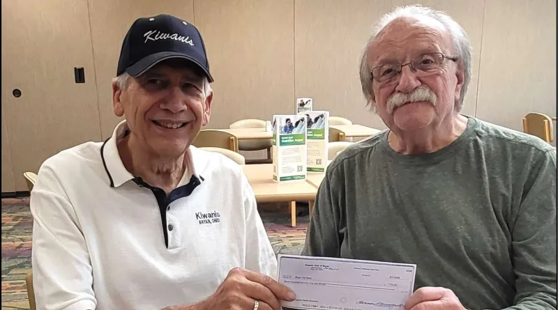 Kiwanis Gives Bryan City Band $775 From Summer Concert Sales
