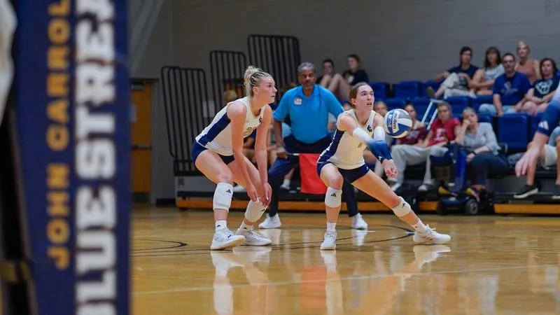 Volleyball Falters Against Muskingum in Midweek Non-Conference Action