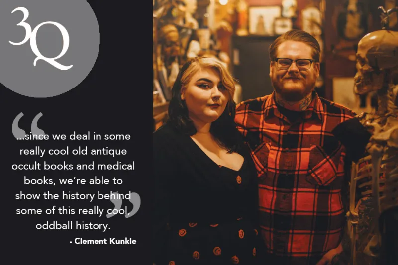 Clement Kunkle Talks About Collecting Oddities at Cleveland Curiosities