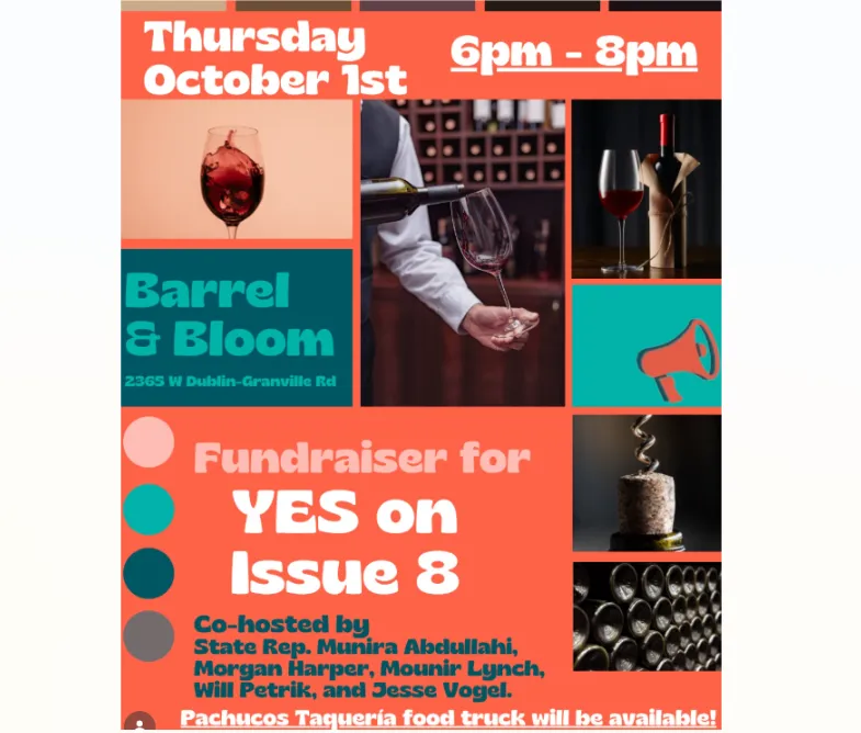 Fundraiser for YES on Issue 8 - Our City, Our Say