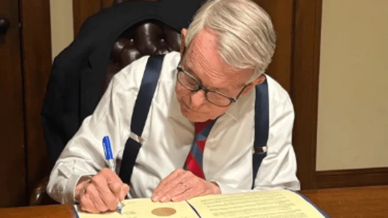 DeWine signs Ohio bill temporarily cutting fuel taxes into law