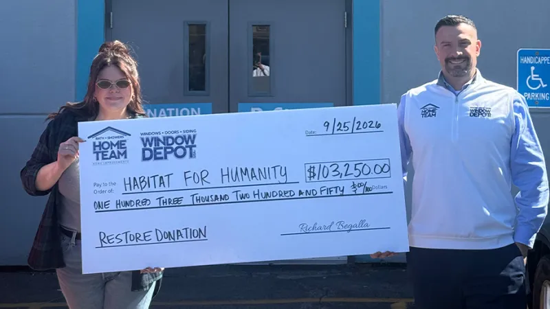 Window Depot Donates $100K in Materials to Habitat for Humanity