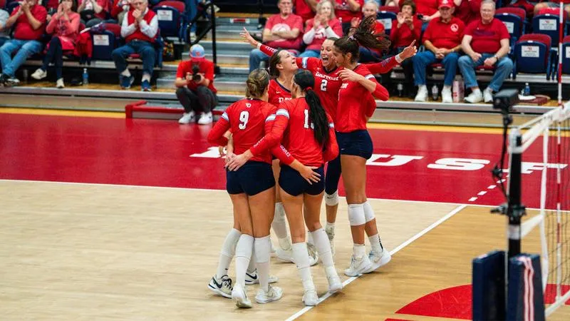 Volleyball Takes On Fordham Rams At Rose Hill Gym On Oct. 2-3