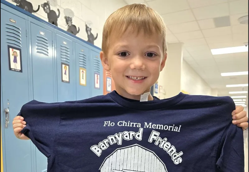 Stryker Kindergartner Wins Third Place In Barnyard Friends Coloring Contest