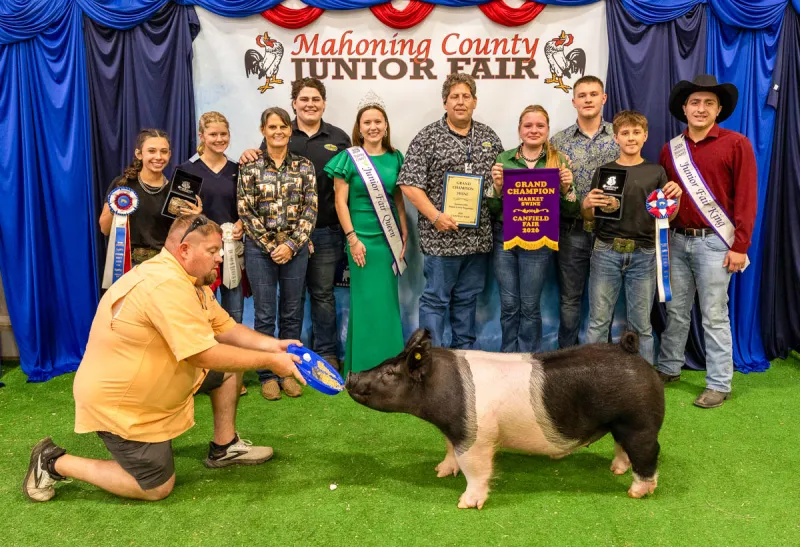 2026 Mahoning County Junior Fair Sale results