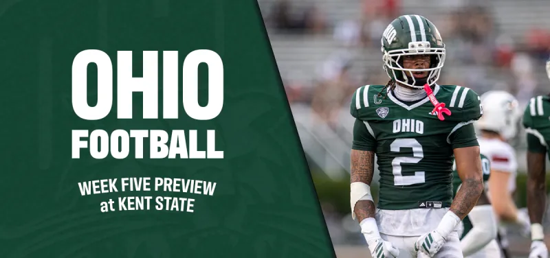 PREVIEW: Ohio Football kicks off MAC play against Kent State