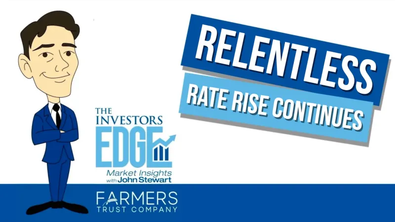 Relentless Rate Rise Continues | The Investors Edge