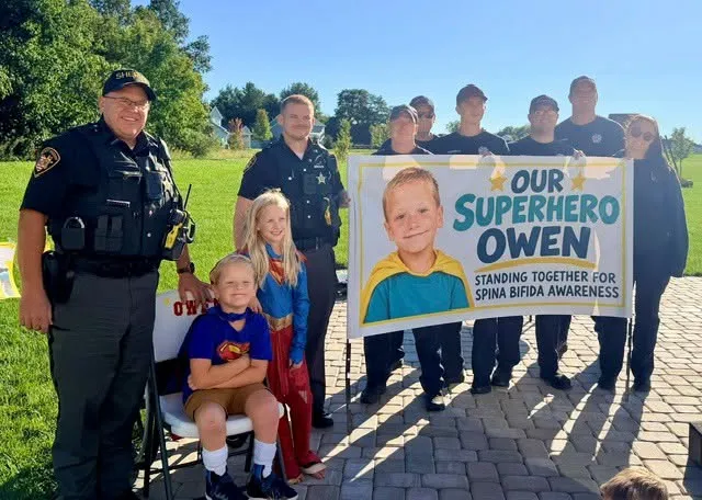 Union County Deputy Leads Special Parade for Spina Bifida Awareness Month