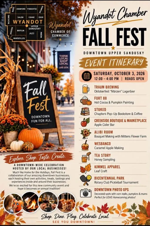 Upper Sandusky Set for Full Day of Activities Saturday