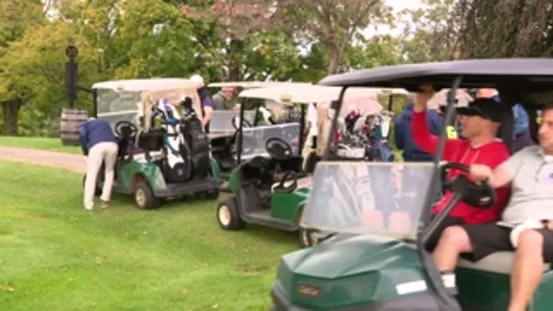 More than 100 golfers tee off at Frank Colalella charity golf event