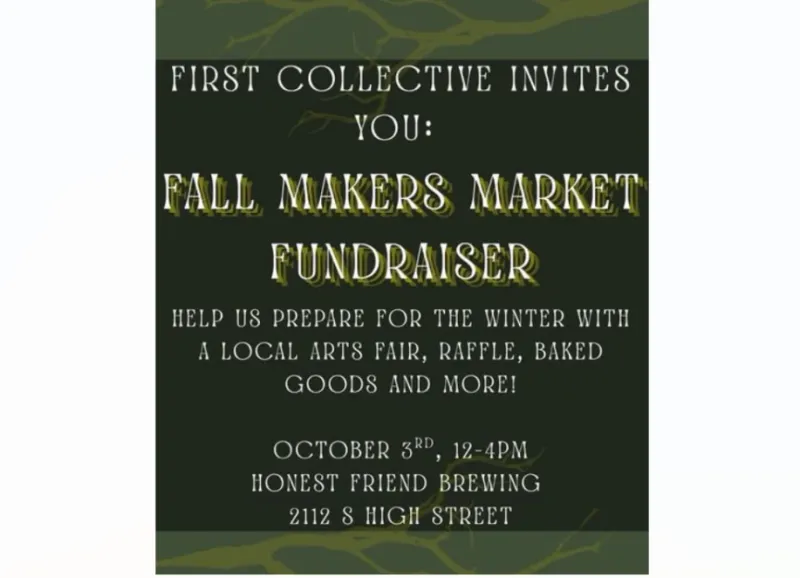 Fall Makers Market and fundraiser