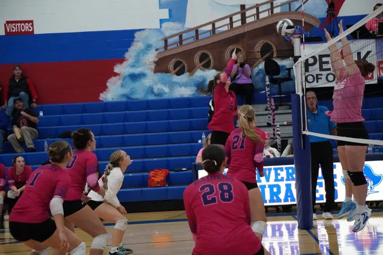 Raiders Take Volley for the Cure Match Against Riverside