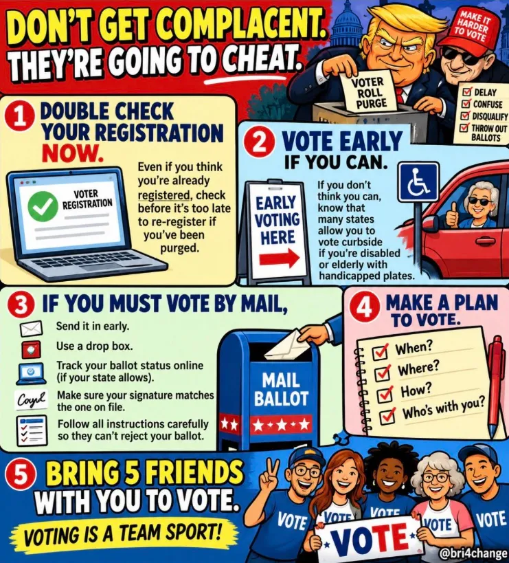 Today's the last day to register to vote