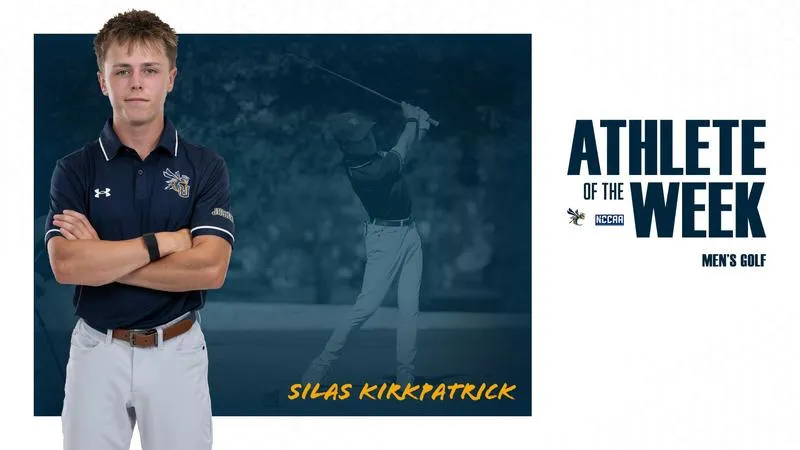 Kirkpatrick labeled NCCAA Men's Golfer of the Week