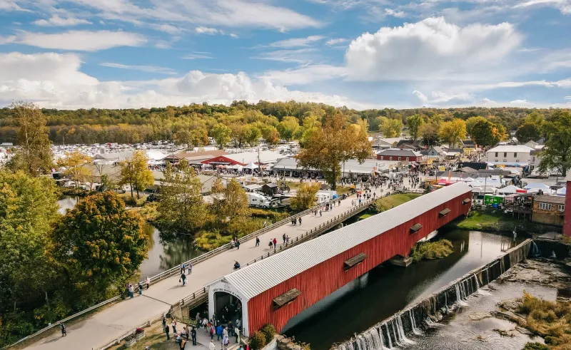 Worth the Drive: Parke County Covered Bridge Festival