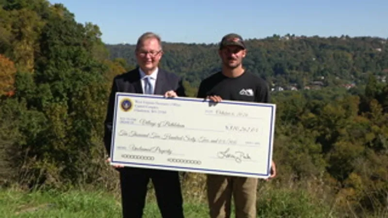 Bethlehem receives $10,262 in unclaimed funds from West Virginia treasurer