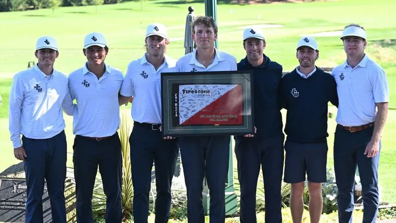Men's Golf Conquers a Packed Field at Blue Streak Invitational at Firestone CC