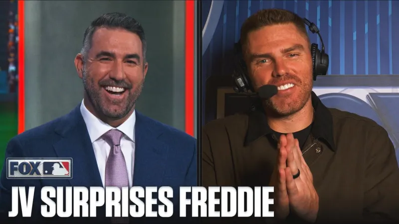 Freddie Freeman Lauds Justin Verlander In Interview After Dodgers' Game 3 Win