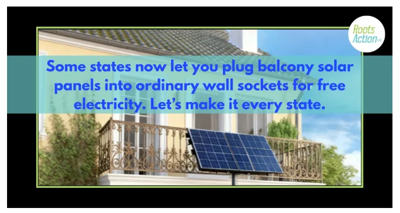 Tell Ohio to Allow Balcony Solar
