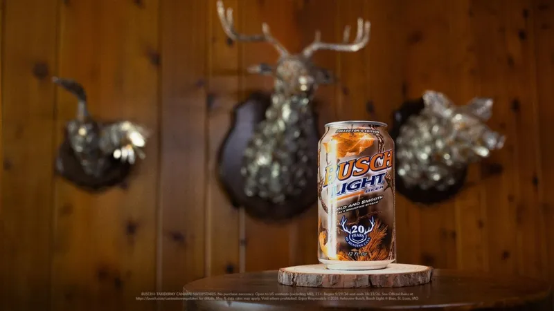 Busch Light marks 20 years of Hunting Cans with limited-edition retro design, sweepstakes