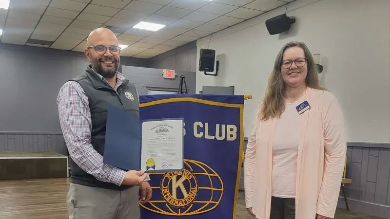 Bryan Kiwanis Club Receives State Proclamation For Kiwanis Club Of The Year Honor