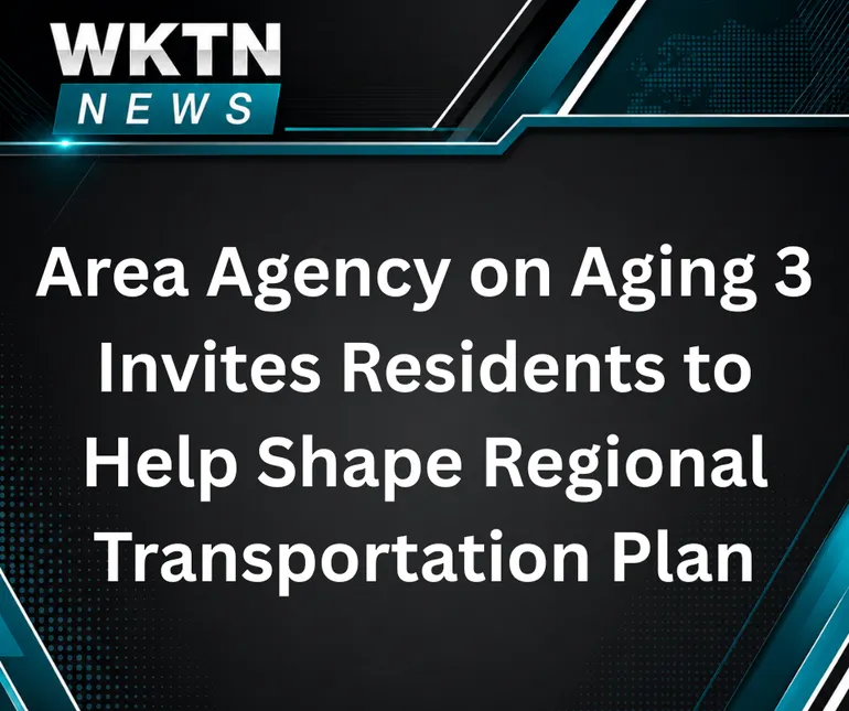 Area Agency on Aging 3 Invites Residents to Help Shape Regional Transportation Plan