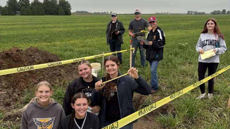 Pettisville FFA Soils Teams Place At County, District Contests