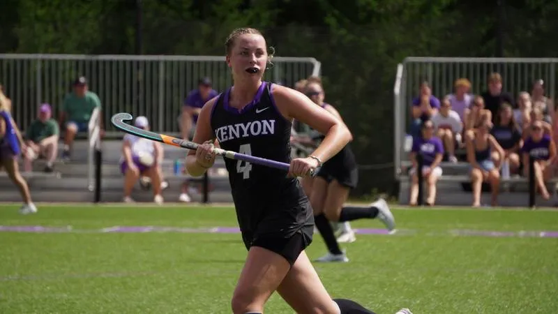 Field Hockey: Kenyon shuts out Ohio Wesleyan, 3-0