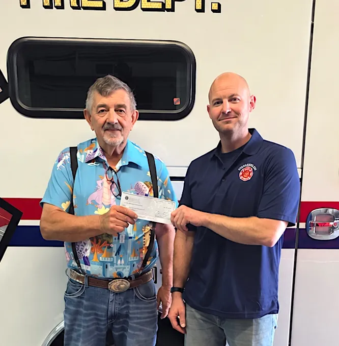 SOUTH RICHLAND FIRE DEPARTMENT RECEIVES $2,000 GRANT