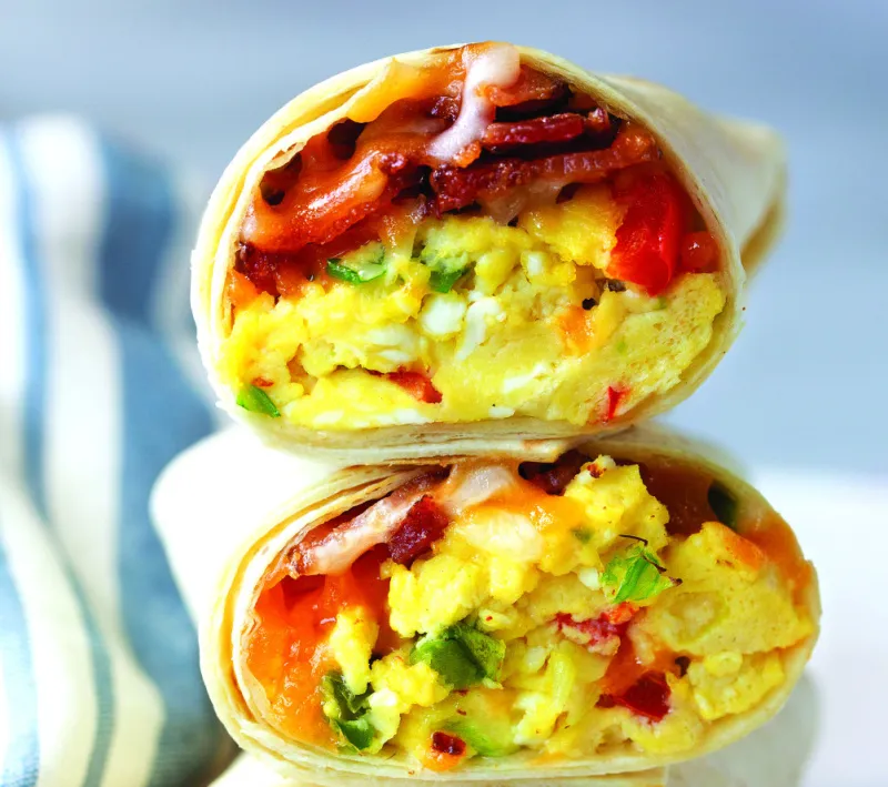 Recipe of the Month: Freezer Breakfast Burritos