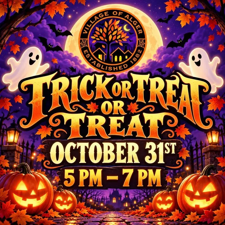 Trick-or-Treat Set for Halloween Night in Alger
