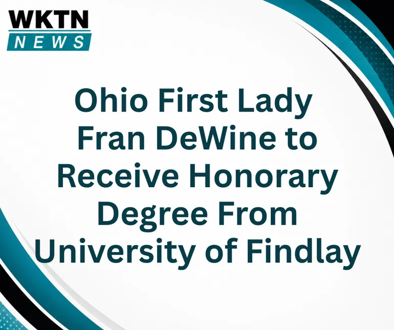Ohio First Lady Fran DeWine to Receive Honorary Degree From University of Findlay