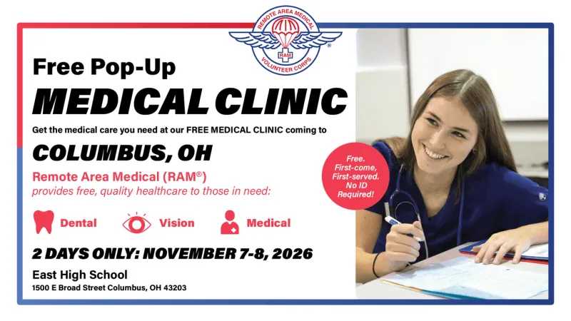 Free dental, vision and medical clinic coming to East High School in November