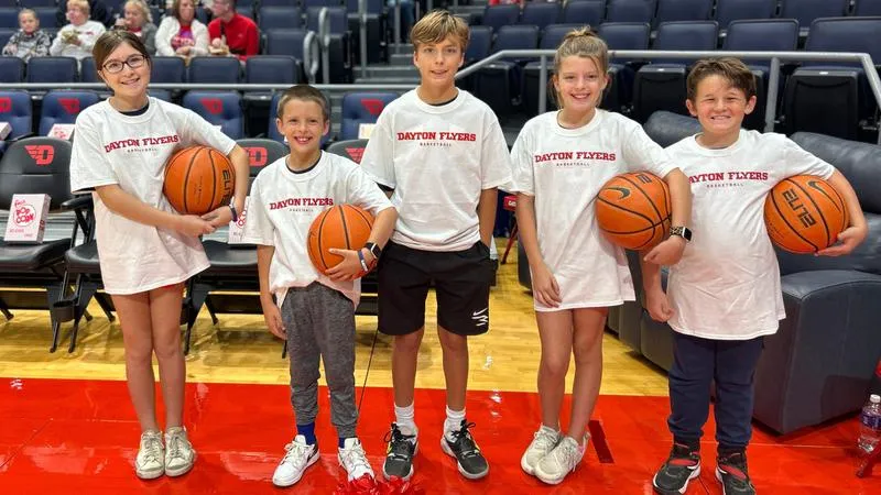 Gem City Tire Men's Basketball Ball Kids Program